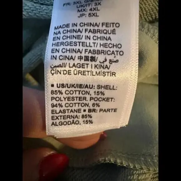 NWT TEREA Women's Aria Collared Zip Front Jumpsuit, Desert Sage, 3X - Picture 6 of 6